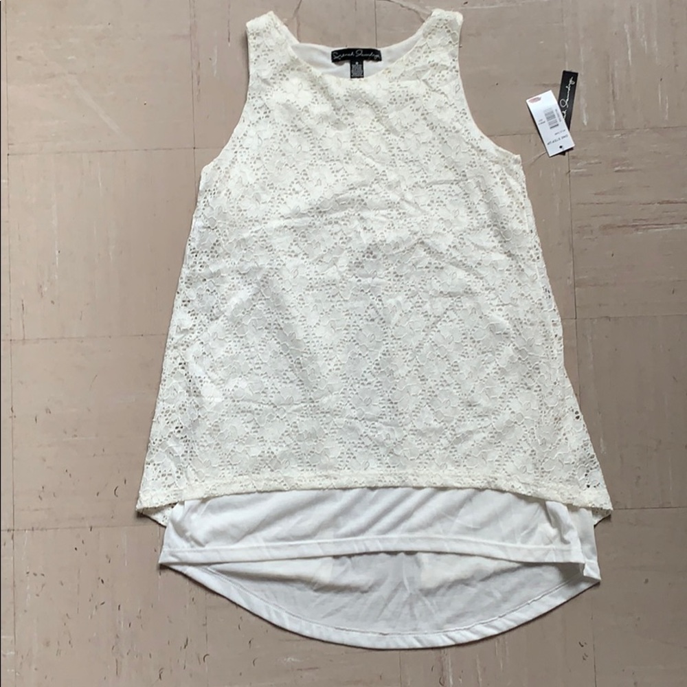 Lace Layered Tank Small